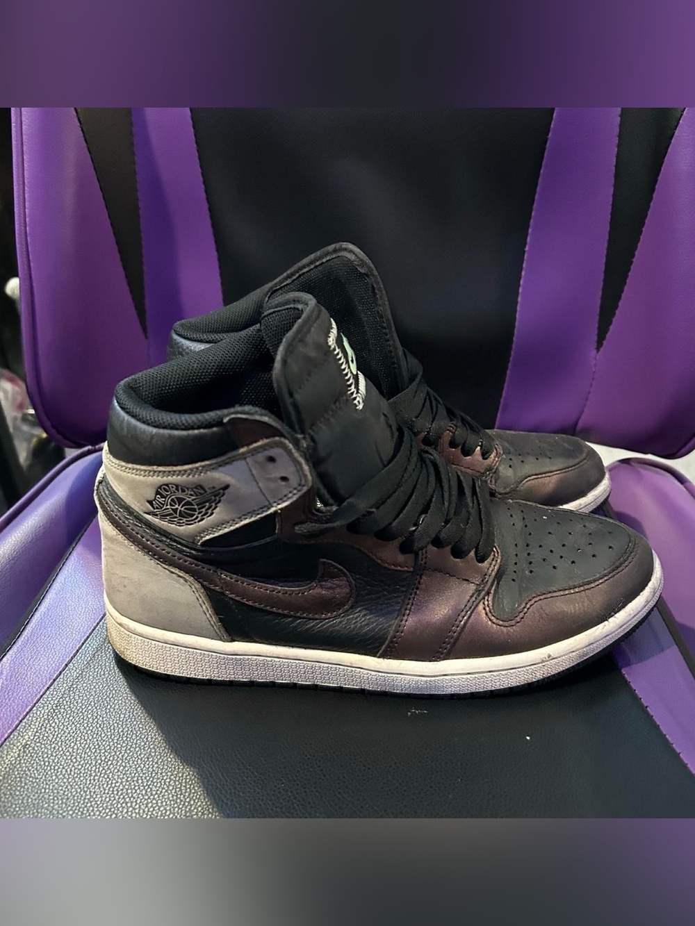 Nike Air Jordan 1 Patina Size 9 Men’s Used Pre Owned Retro Sneakers